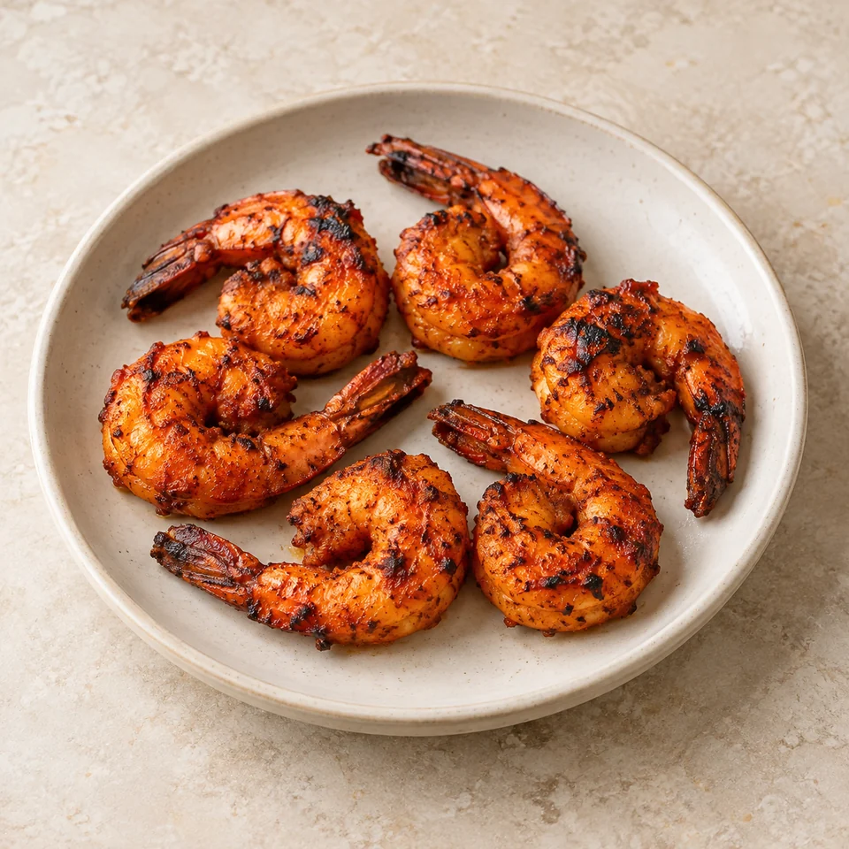 Tandoori prawn — ai-generated illustration