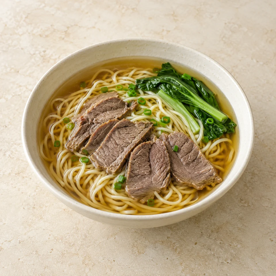 牛肉面,AI 生成示意图