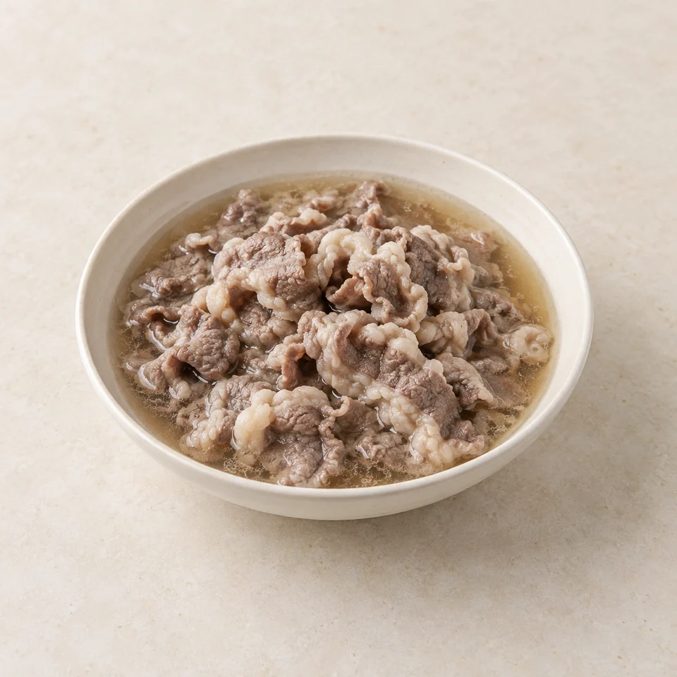 牛肉卷,AI 生成示意图