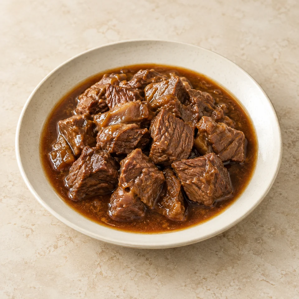 红烧牛肉,AI 生成示意图