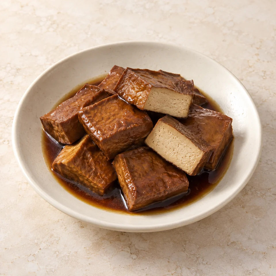 㸆豆腐干,AI 生成示意图