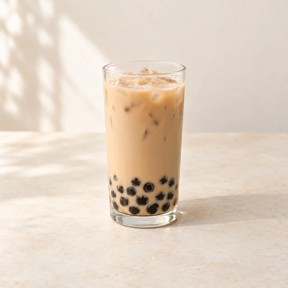 珍珠奶茶,AI 生成示意图