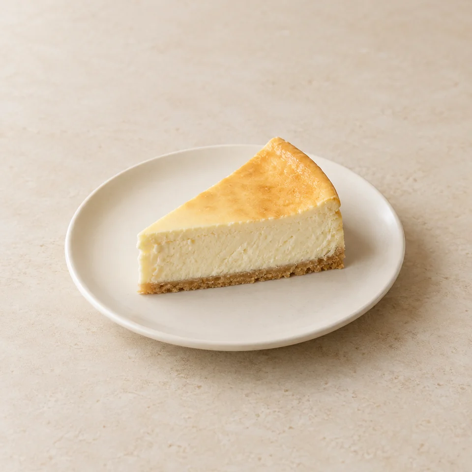Cheesecake, homemade — ai-generated illustration