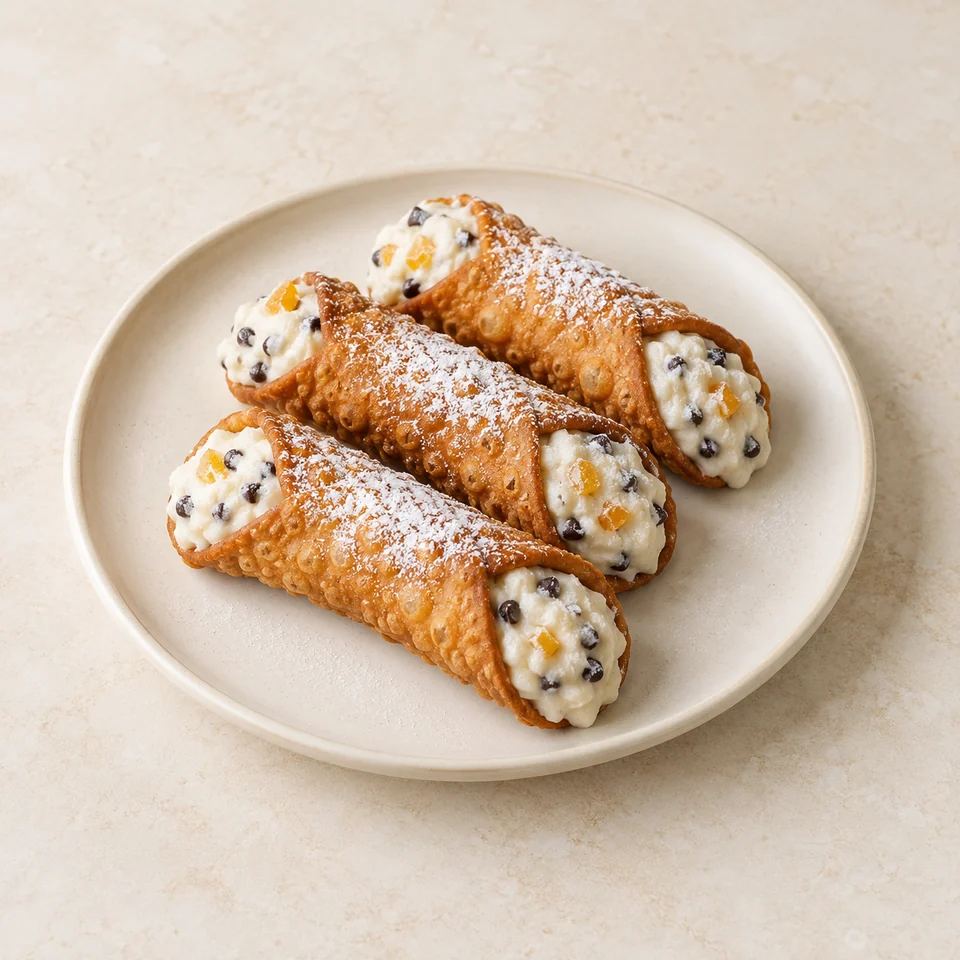 Sicilian cannoli — ai-generated illustration
