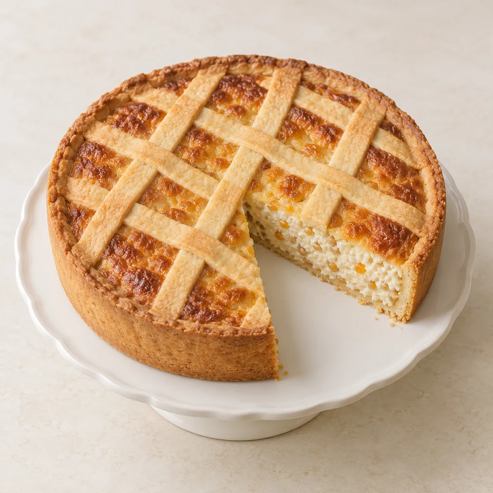 Neapolitan pastiera — ai-generated illustration