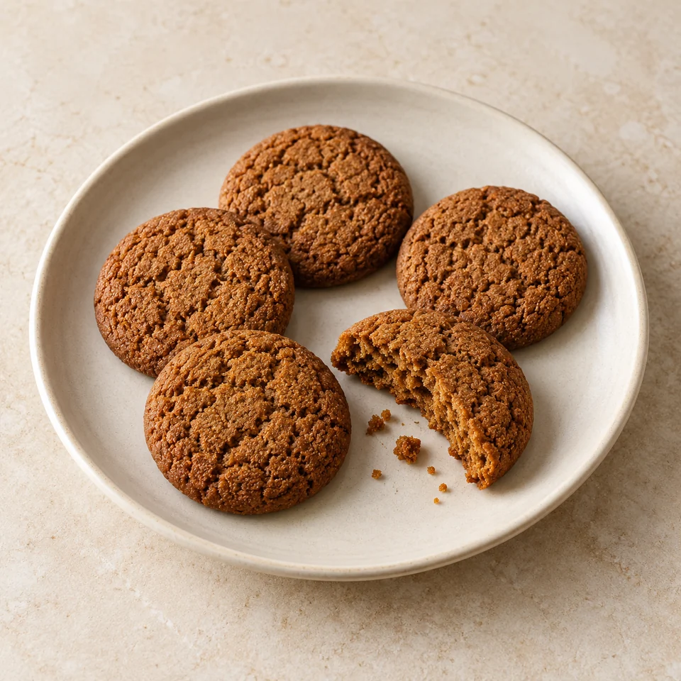 Biscuits, ginger nuts — ai-generated illustration