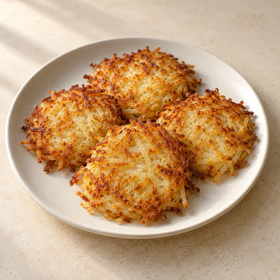 Homemade hash browns — ai-generated illustration