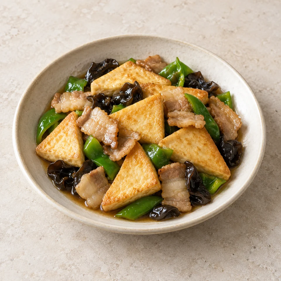 家常豆腐,AI 生成示意图