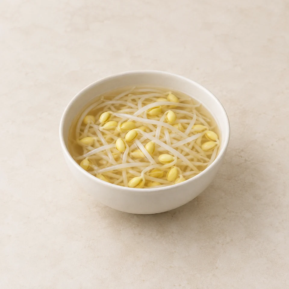 韩式豆芽汤,AI 生成示意图