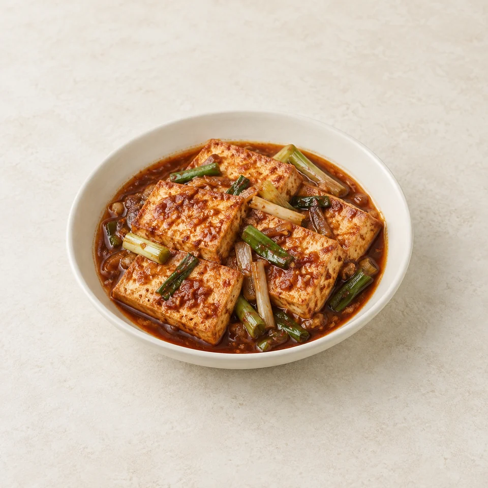 韩式酱炖豆腐,AI 生成示意图