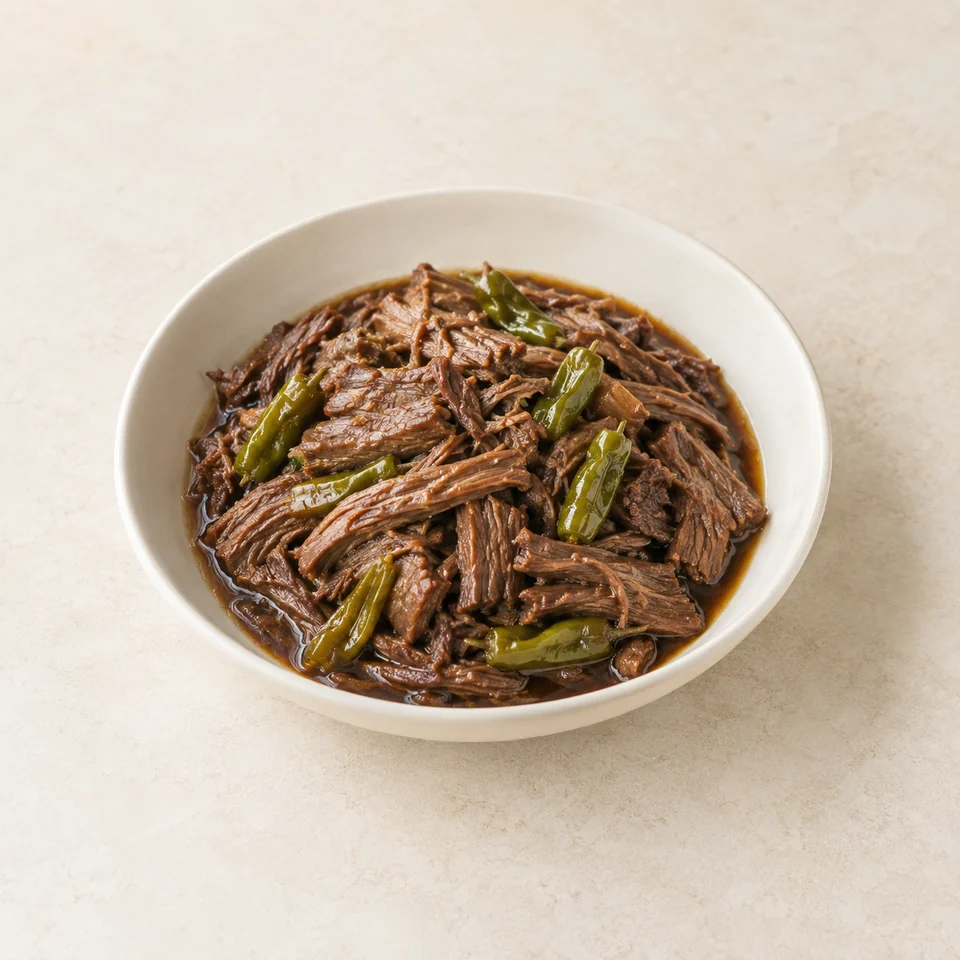 酱炖牛肉,AI 生成示意图