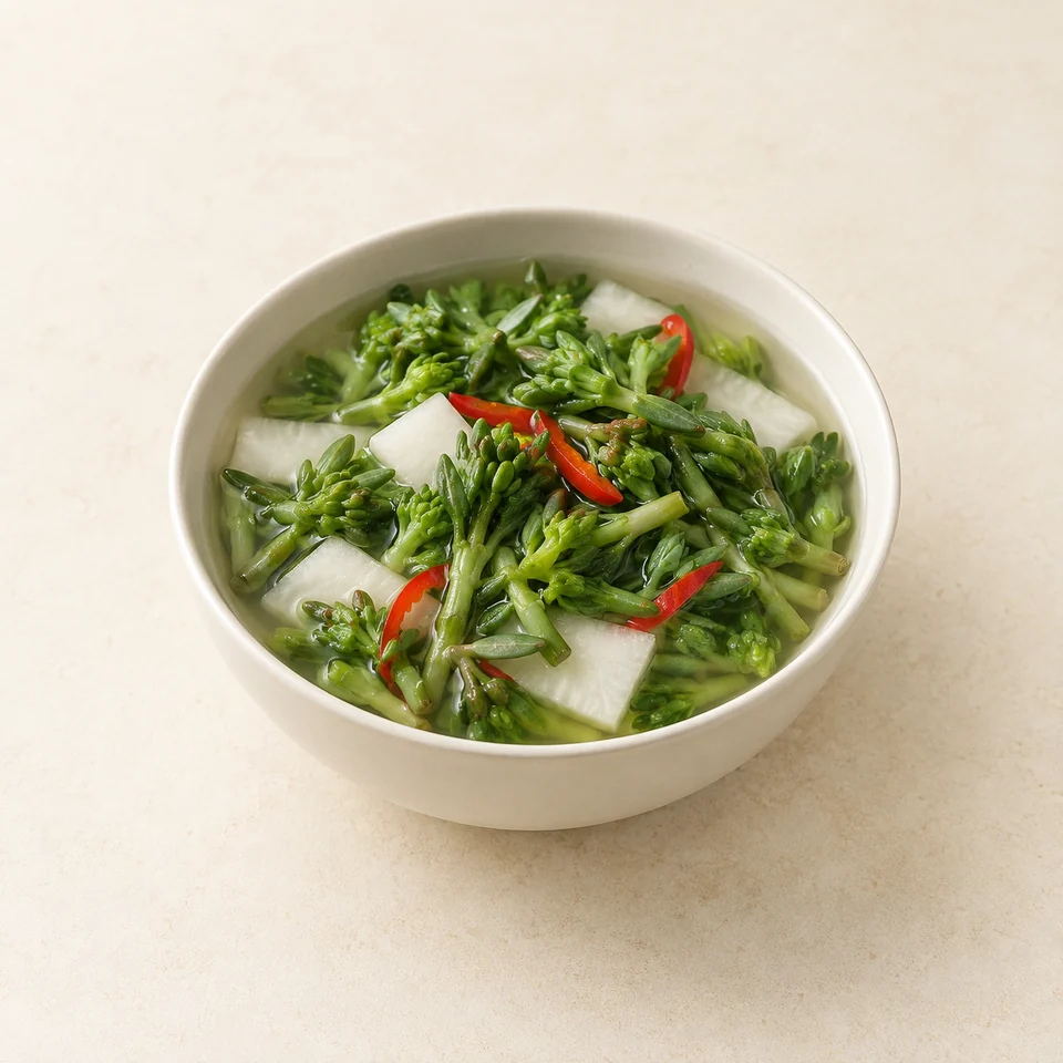 景天水泡菜,AI 生成示意图