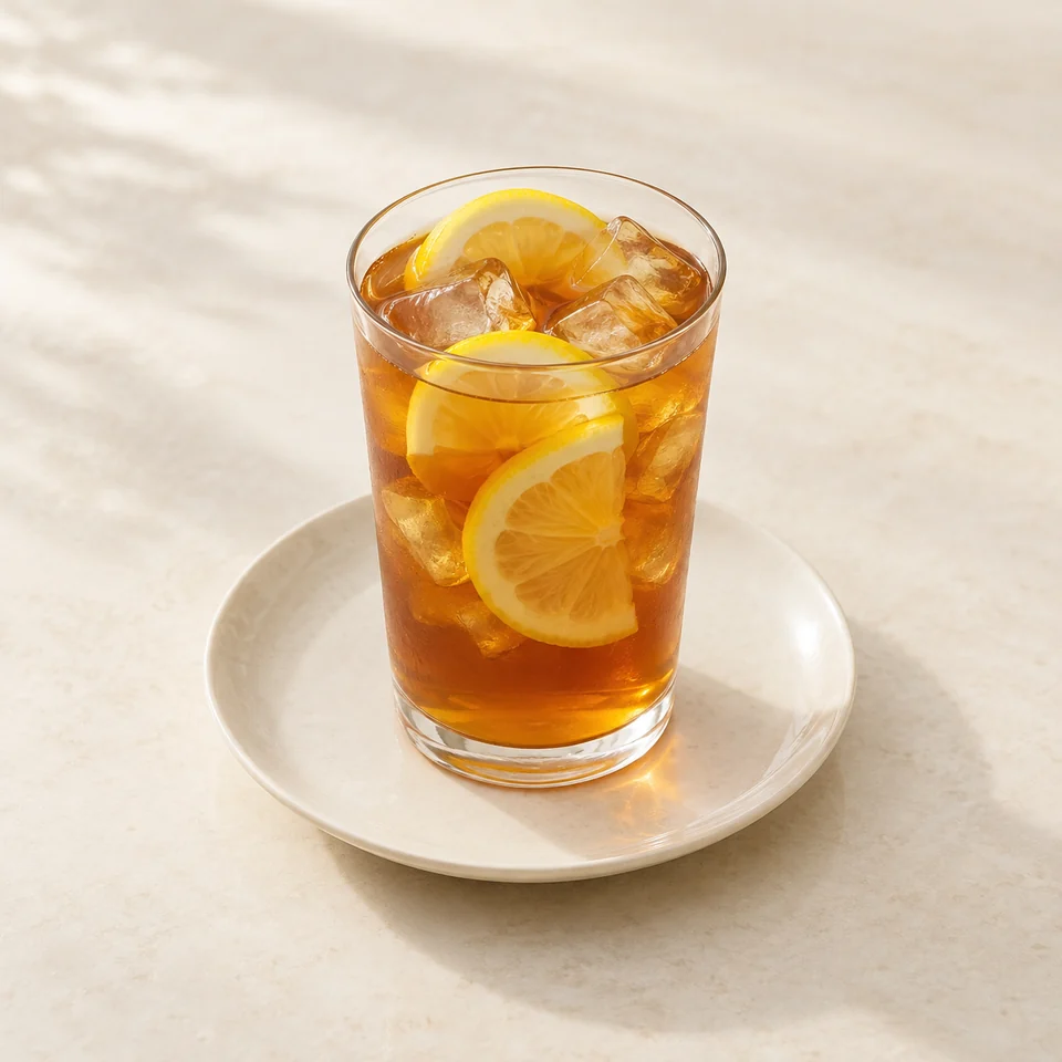Lemon Iced Tea — ai-generated illustration