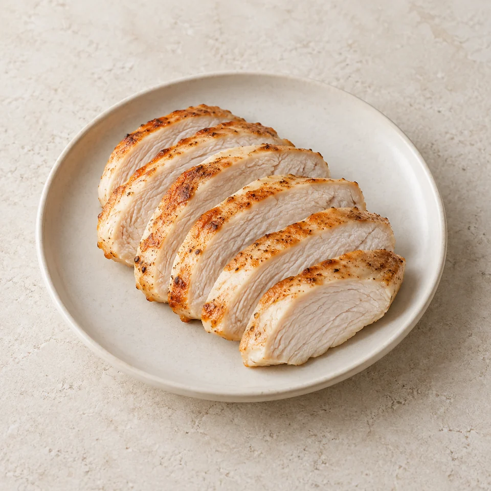 Chicken, light meat, roasted — ai-generated illustration