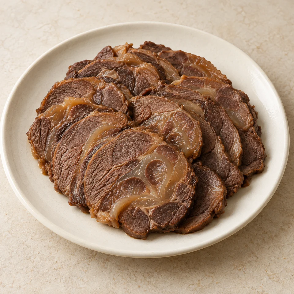 酱牛肉,AI 生成示意图