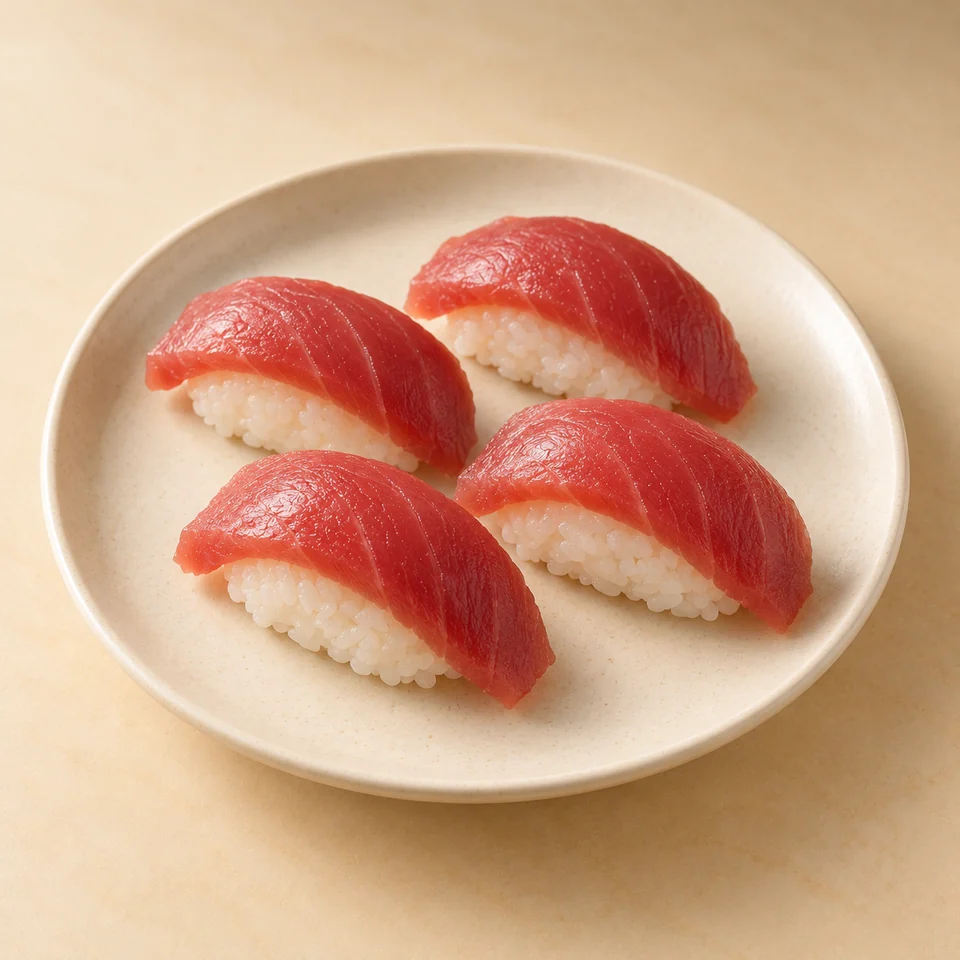 Sushi, tuna nigiri — ai-generated illustration