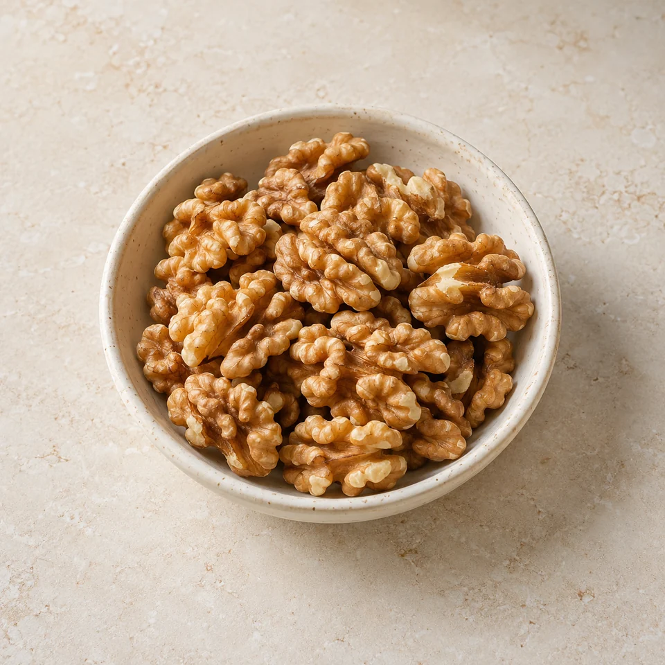 Walnuts, kernel only — ai-generated illustration